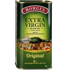 Масло оливковое Borges Extra Virgin Original (1 л) ж/б