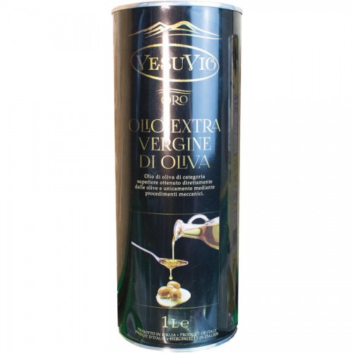 Масло оливковое VesuVio Olio Extra Virgine Di Oliva ORO (1 л) ж/б тубус