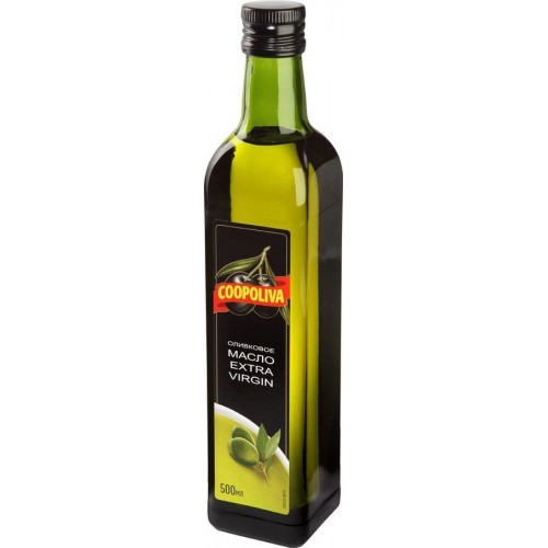 Масло оливковое Coopoliva Extra Virgin (500 мл) ст/б