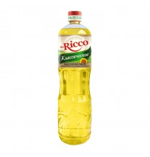 Масло подсолнечное Mr.Ricco Organic рафинированное (1 л)