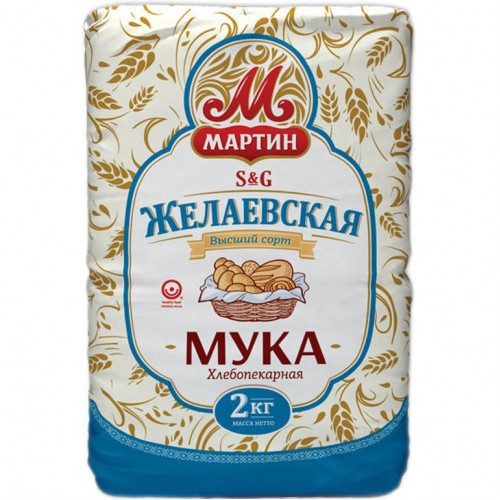 Мука Желаевская Высший сорт (2 кг)