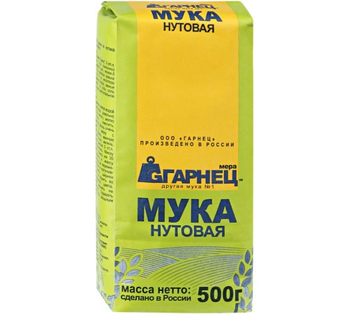 Мука нутовая Гарнец (500 гр)