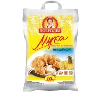 Мука пшеничная Добродея в/с (10 кг)