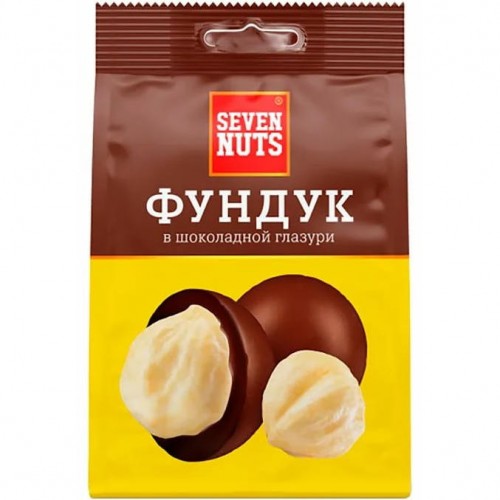 Фундук Seven Nuts в шоколадной глазури (150 гр)