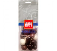 Миндаль Seven Nuts в шоколадной глазури Ассорти (150 гр)
