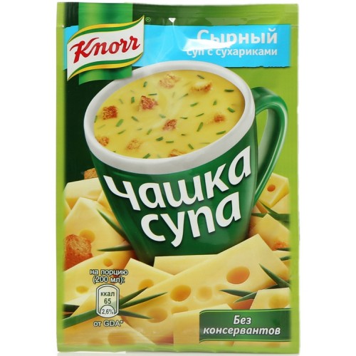 Суп Knorr Чашка супа Сырный с сухариками (15.6 гр)