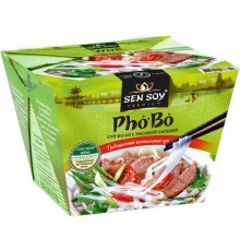 Суп Фо Бо с рисовой лапшой Sen Soy Premium (125 гр)