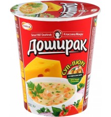 Суп-пюре Доширак со вкусом сыра (30 гр)