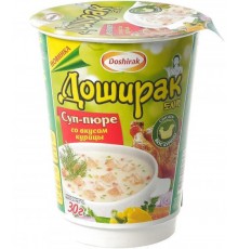 Суп-пюре Доширак со вкусом курицы (30 гр)