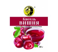 Кисель быстрорастворимый Солнечный Остров Вишня (20 пак*30 гр)