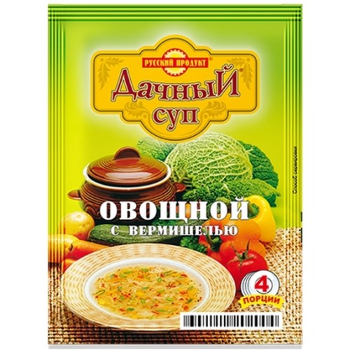 Суп Дачный Овощной с вермишелью (60 гр)