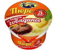 Пюре картофельное Бабушкин хуторок со вкусом говядины (40 гр)
