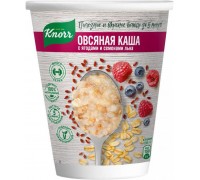 Каша овсяная с ягодами и семенами льна Knorr (45 гр)