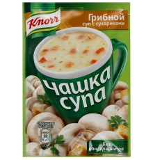 Суп Knorr Чашка супа Грибной с сухариками (15.5 гр)
