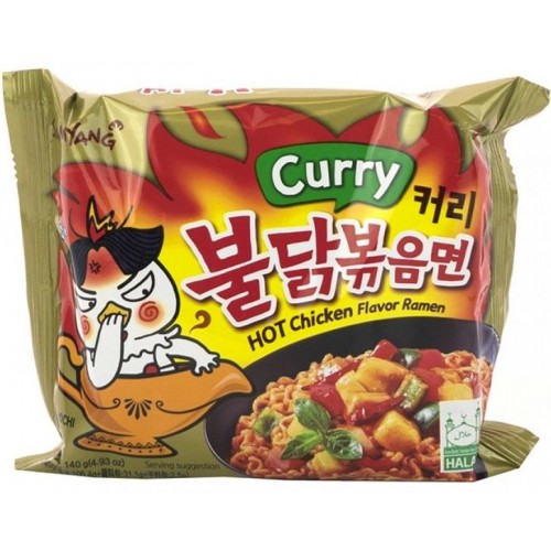Лапша Samyang Hot Chicken Flavor Ramen Curry (140 гр)