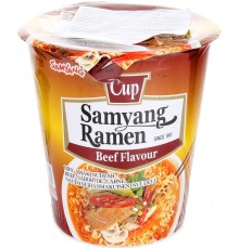 Лапша Samyang Ramen со вкусом говядины (65 гр)