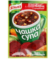 Суп Knorr Чашка супа Борщ с сухариками (14.8 гр)
