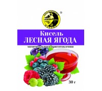 Кисель быстрорастворимый Солнечный Остров Лесная ягода (20 пак*30 гр)