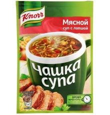 Суп Knorr Чашка супа Мясной с лапшой (14 гр)