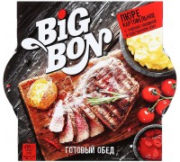 Пюре картофельное Big Bon с тушеной говядиной в с/соку (105 гр)