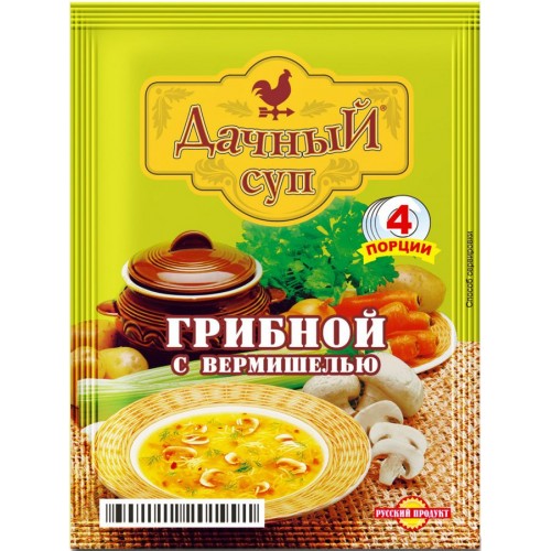 Суп Дачный Грибной с вермишелью (60 гр)