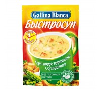 Суп-пюре Быстросуп гороховый с сухариками (17 гр)