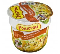 Пюре картофельное Роллтон с сухариками (40 гр) стакан
