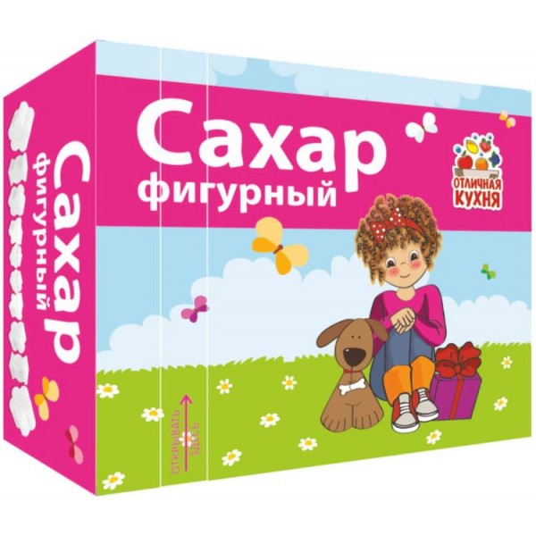 Сахар фигурный детский Отличная кухня (400 гр) Сахар фигурный детский Отличная кухня (400 гр)