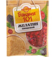 Желатин пищевой Бакалея 101 Русский продукт (50 гр)