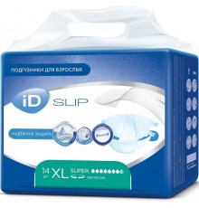 Подгузники для взрослых iD Slip Размер XL (14 шт)