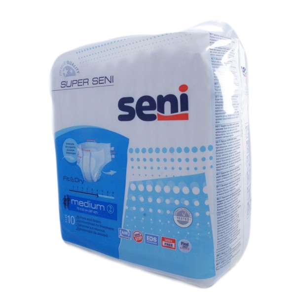 Подгузники для взрослых Super Seni Medium 2 (10 шт) Подгузники для взрослых Super Seni Medium 2 (10 шт)