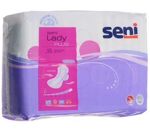 Прокладки урологические Seni Lady Plus (15 шт)