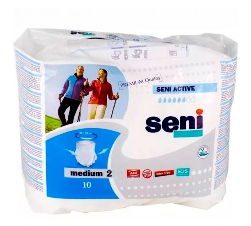 Трусики-подгузники для взрослых Seni Active Medium 2 (10 шт)