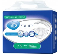 Подгузники для взрослых iD Slip Размер S (14 шт)