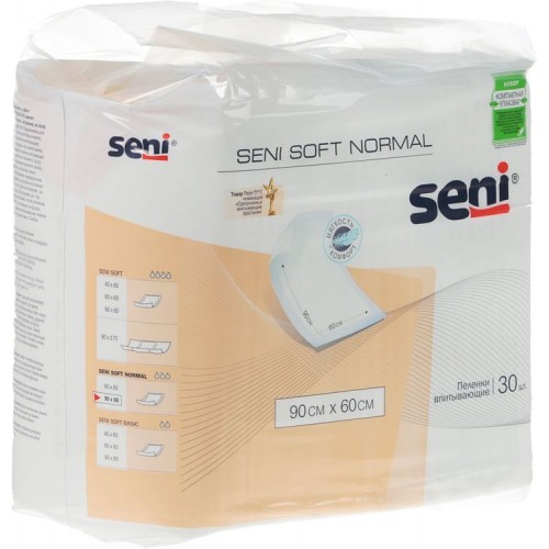 Пелёнки гигиенические Seni Soft Normal 90*60 см (30 шт)