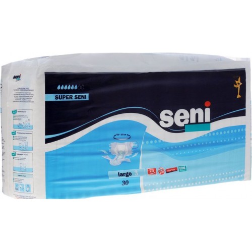 Подгузники для взрослых Super Seni Large 3 (30 шт)