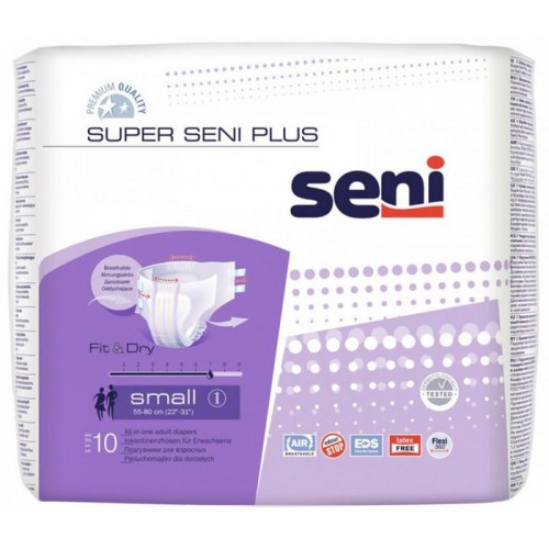 Подгузники для взрослых Seni Super Plus Small 1 (10 шт)