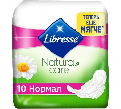 Прокладки Libresse Natural Care Ultra Normal (10 шт)