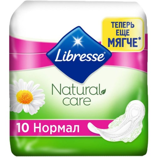Прокладки Libresse Natural Care Ultra Normal (10 шт)