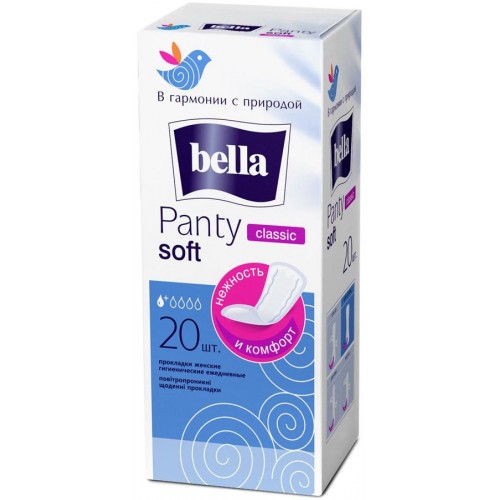 Прокладки ежедневные Bella Panty Soft Classic (20 шт)