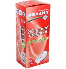 Прокладки гигиенические Милана Женские штучки Ultra Dry (20 шт)