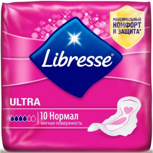 Прокладки Libresse Invisible Ultra Normal (10 шт)