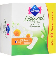 Прокладки Libresse Natural Care Normal (40+10 шт)