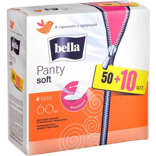 Прокладки ежедневные Bella Panty Soft (60 шт)