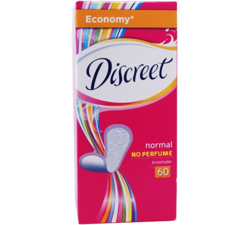 Прокладки ежедневные Discreet Normal Plus (60 шт)