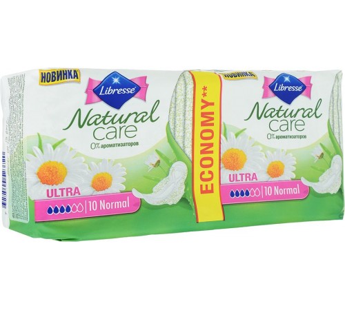 Прокладки Libresse Natural Care Ultra Normal (20 шт)