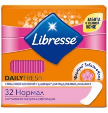 Прокладки ежедневные Libresse DailyFresh Normal (32 шт)