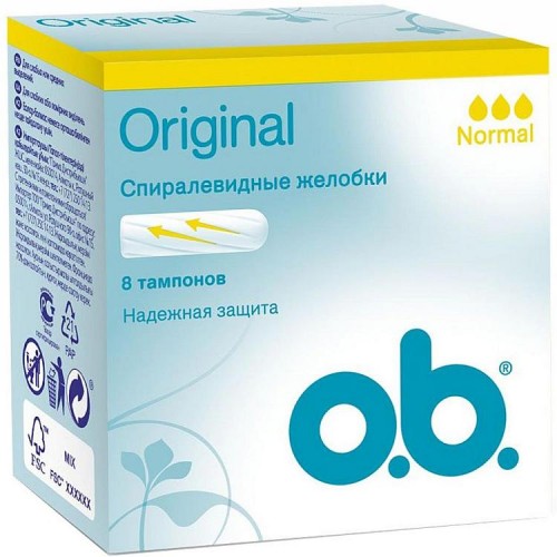 Тампоны O.B. Original Normal (8 шт)