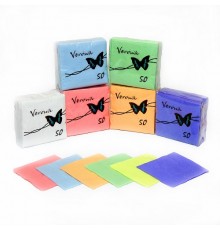 Салфетки бумажные Verona Цветные (50 шт)