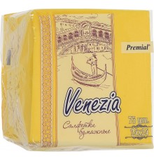Салфетки бумажные Premial Venezia 1 слой (75 шт)